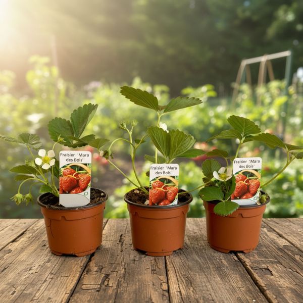 Plant de fraisier Mara des Bois